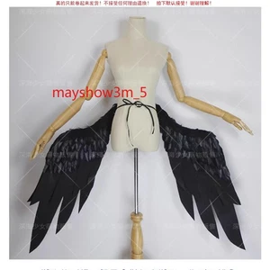 Anime Overlord Albedo Wings Foldable Cosplay Props Handmade Costume Accessories - Picture 1 of 8