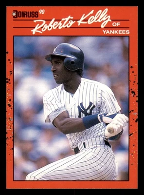 1990 Donruss Roberto Kelly #192  New York Yankees - Image 1 of 2