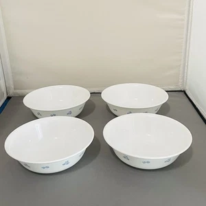 Vintage 4er Set Corelle Secret Garden 6" 18oz Müslischalen - Bild 1 von 8
