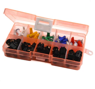 T5 5050SMD LED Twist Socket Instrument Panel Dash Light Mixed Bulb 30PCS For Car Foto 1 de 4