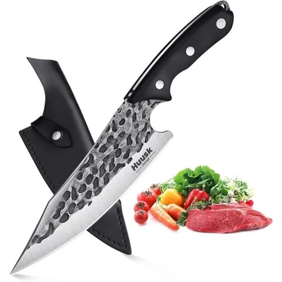 Viking Chef Knife Japan Kitchen Meat Cleaver Butcher Boning Knife Asian Kitchen - Image 1 of 4