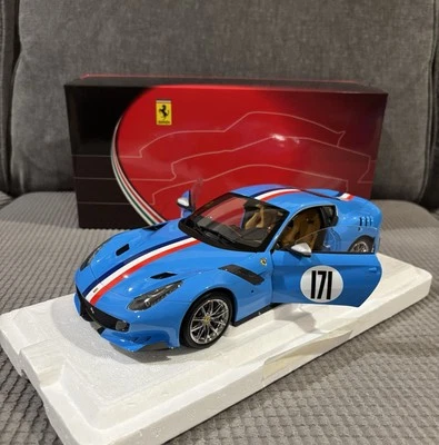 1/18 BBR Ferrari F12 TDF Blue # 171 Diecast Brand New - Image 1 of 4