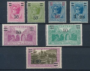 Briefmarke Monaco 104/110 ** postfrisch ohne Scharnier - Bild 1 von 1