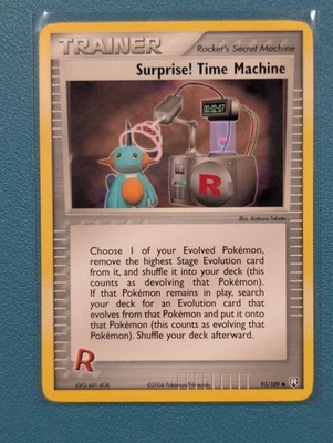 Surprise! Time Machine 91/109 Team Rocket Returns Regular - Image 1 of 4