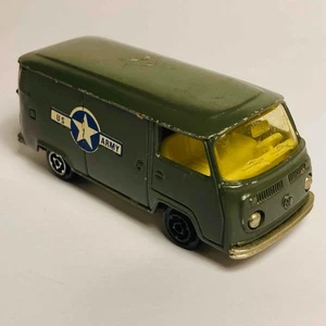 Majorette #244 VW Fourgon US Army Van - Original Oldtimer (ref45) - Bild 1 von 5