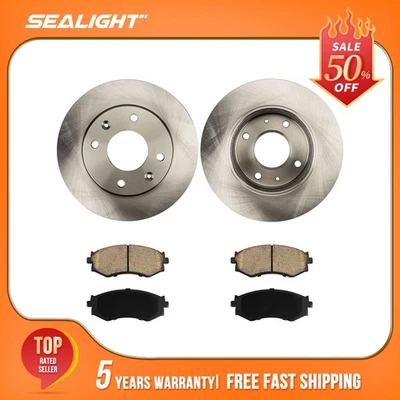 Kit de pastillas de rotor de freno delantero apto para Kia Optima DA1012BF DA1018BC 2001-2002 Foto 1 de 4