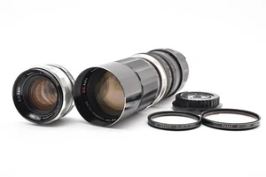 Petri C.C Auto MF 55mm f/2 zoom 85-210mm f/4.8 Lens set [Excellent+++] Japan - Picture 1 of 24