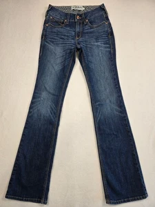 Jeans donna Ariat vero rosa bootcut 26L blu denim - Foto 1 di 6