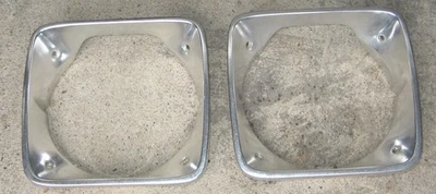 1976 - 1977 Dodge Aspen Plymouth Volare Roadrunner ободок фары Pr (2) б/у - Изображение 1 из 4