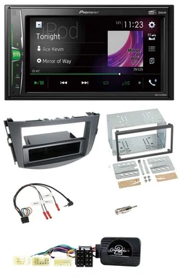 Pioneer 2DIN Lenkrad DAB USB Bluetooth Autoradio für Toyota RAV 4 2006-2011 - Bild 1 von 4