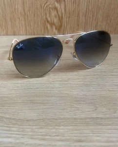 Ray-Ban RB3025 (Aviator) Gold/Grey Gradient Lenses - Unisex Sunglasses - Picture 1 of 7