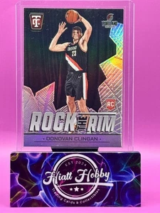 Espejo Panini 2024-25 totalmente certificado - Rock the Rim Donovan Clingan #11 (RC) - Imagen 1 de 2