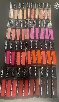 Venta al por mayor lote de 40 lápices labiales líquidos tinta satinada Revlon ColorStay surtidos sellados Foto 1 de 2
