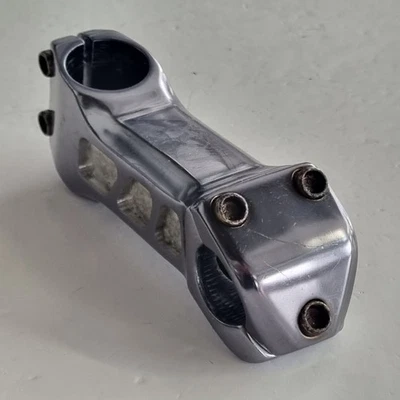 Art Components Handlebar Stem 115mm long 1 1/8" headset 25.4mm Bars grey Alloy - Image 1 of 4