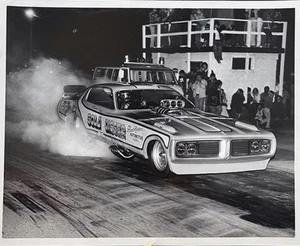 "VRHTF NHRA VINTAGE SELTEN 70ER GARY BOLGER GOLDGRÄBER LUSTIGES AUTO" 8" X 10" FOTO" - Bild 1 von 1