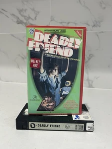 Deadly Friend Horror Big Box Ex Rental VHS - Bild 1 von 3