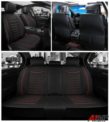 Breathable Fabric Luxury Full Set Car Seat Covers For Skoda Octavia Superb Fabia — 第 1/4 张图片
