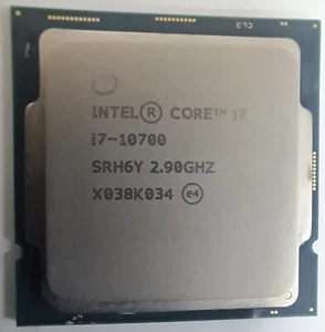 INTEL CORE i7 ~ i7-10700 ~ SRH6Y 2.90GHZ ~ CPU PROCESSOR - Afbeelding 1 van 1