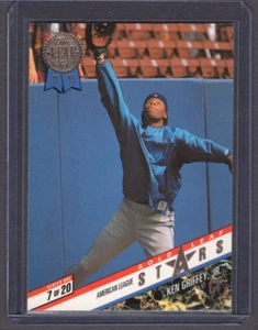 1993 Leaf Gold All-Stars Ken Griffey Jr. Mariners Andy Van Slyke #7 of 20 - Bild 1 von 2