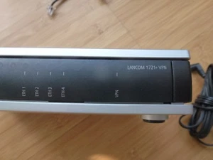 Lancom Systems 1721+ VPN DSL Router Neuwertig mit 5 IP-sec Tunneln und Lancapi - Bild 1 von 11
