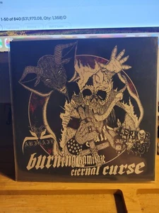 Abigail/Terror Cross Burning Kamikaze - Eternal Curse 7" EP - Imagen 1 de 3