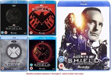 Marvel Agents of SHIELD S.H.I.E.L.D. Seasons 1-5 Blu-Ray Bundle NEW 1 2 3 4 5