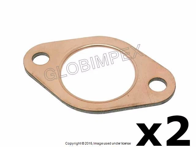 Porsche 911 914 '65-'77 Muffler Gasket Set of 2 VICTOR REINZ +WARRANTY Foto 1 de 1