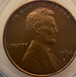 1974 S Lincoln Cent Penny RPM S/S Repunched” Mint Mark good condition“DD” Error - Picture 1 of 9