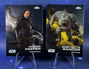 Danny Trejo Rancor Keeper 2024 Topps Chrome Star Wars Book of Boba Fett & Rancor - Picture 1 of 6