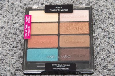 NEW Rare *WET N WILD* 8-Pan SPARKLE 'TIL MORNING Shimmer EYESHADOW PALETTE - Image 1 of 3