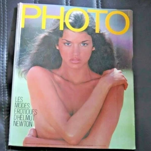 PHOTO 201 HELMUT NEWTON MODES EROTIQUES LENNON FONTANA NUS DICKINSON - Bild 1 von 2