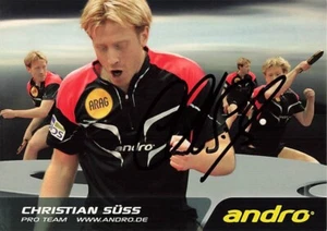 Christian Süss UH Tischtennis Autogrammkarte original signiert 3328 J - Picture 1 of 1