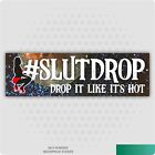 Slut Drop Slap Sticker JDM Drift Stance Jap Car Sticker Decal Drop Like it's Hot