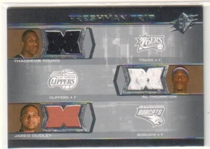 2007-08 SPx Freshman Orientation Triples Thaddeus Young/Al Thornton/Jared Dudley - Picture 1 of 1