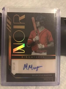2023 Panini Chronicles Noir RC Gold Signatures AUTO SP#1/10 (Rare) Marcelo Mayer - Picture 1 of 3