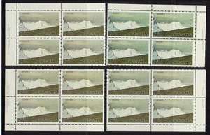 1979 Canada SC# 727 - High-Value Park Plate # 1 Plate LF Blocks of 4 M-NH # 2177 - Picture 1 of 1