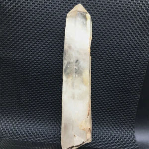 1.15Kg Natural white crystal pillar reiki quartz obelisk healing treatment U907 - Picture 1 of 10