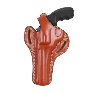 Pusat Holster Rossi RM66 Revolver 6 inch 357 MAG Leather Belt Holster - Picture 1 of 28