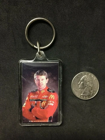 Vintage Bill Elliott 1995 McDonald's Keychain Cover