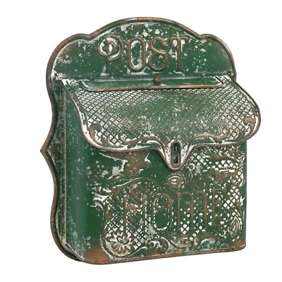 Buzones de montaje en pared de colección para decoración de pared de buzón antiguo exterior Foto 1 de 4