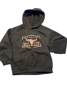 Morgan Wallen youth hoodie sweatshirt sz 6 black country - Picture 1 of 3