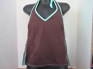 CAZIMI~Traje de baño Tankini Marrón~Para mujer Pequeño/Mediano - Imagen 1 de 4
