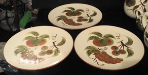 Set of 3 Stangl Orchard Song "10 Plates - Picture 1 of 3