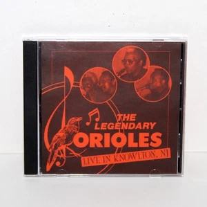 RARE CD THE LEGENDARY ORIOLES Live In Knowlton NJ 1998 Doo Wop WonderWatt - Bild 1 von 3