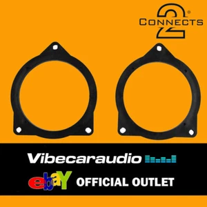 CT25BM09 - 100mm 4" Front/Rear Door Speaker Adaptors For BMW 4 Series F32 2011> - Picture 1 of 1