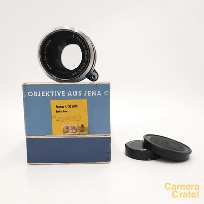 Carl Zeiss Jena Sonnar 135mm f/4 Telephoto Lens - Exakta Exa Varex Mount LS-2419 - Image 1 of 4
