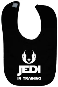 Jedi im Training Baby Fütterungslätzchen Neugeborene - ca. 3 Jahre Touch Attach Jungen Mädchen - Bild 1 von 6