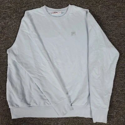 FILA Sweatshirt Womens XL Blue Athletic Stretch Running Side Pockets Pullover - Image 1 of 4