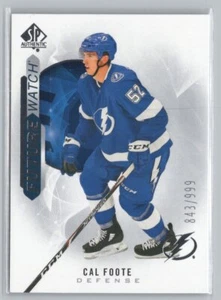 2020-21 SP Authentic #201 Cal Foote #/999 - Picture 1 of 2