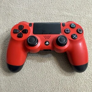 Sony DualShock 4 Wireless Controller For PS4 Red/Black CUH-ZCT1U - Picture 1 of 5